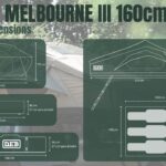 Tente de toit - La Melbourne III 160cm