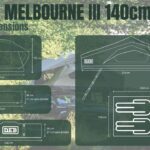 Tente de toit 140cm - La Melbourne III