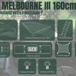 Tente de toit - La Melbourne III 160cm