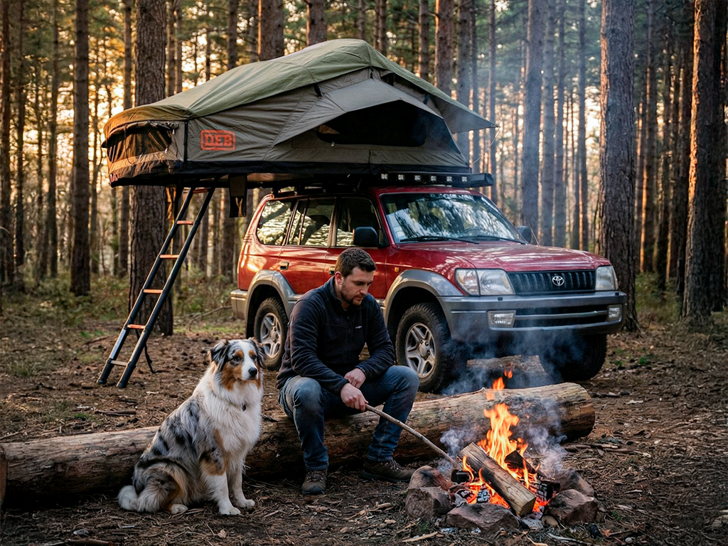 Tente de toit - La Melbourne III 190cm