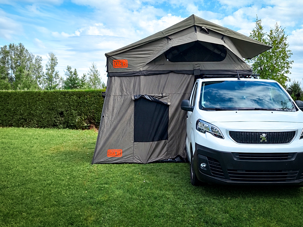 Annexe Melbourne 190 installée sur Peugeot Expert