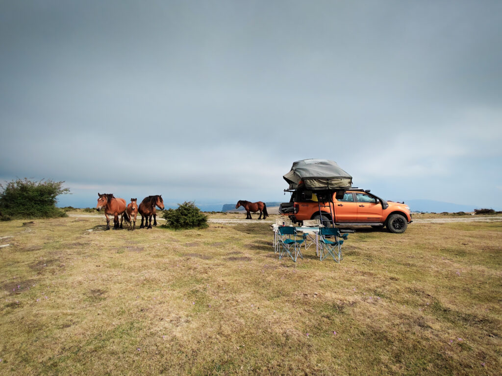 Bivouac en Ford Ranger avec tente de toit Melbourne III