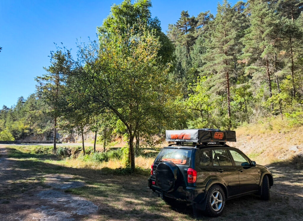 Toyota RAV4 avec tente Melbourne 160